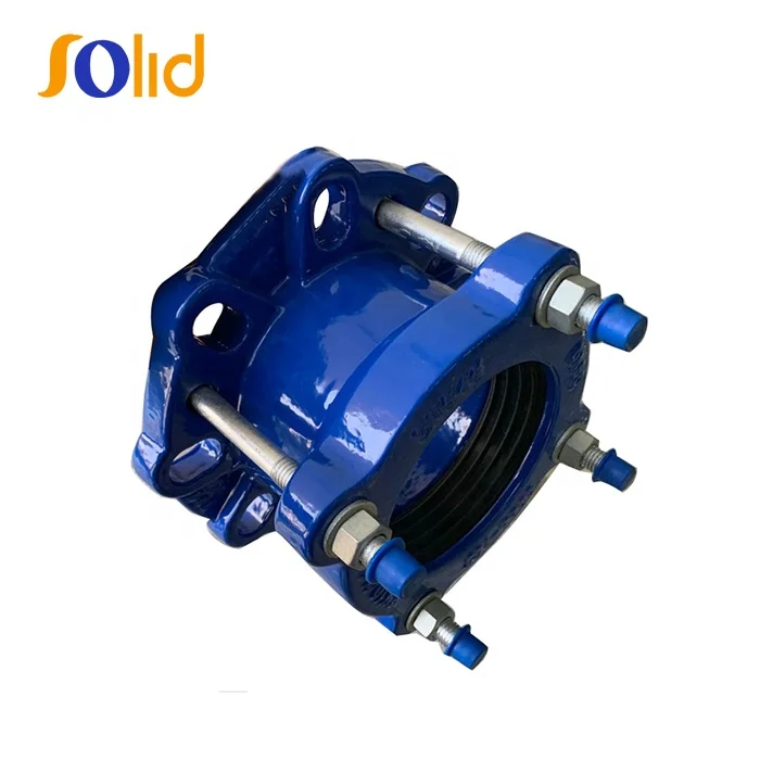 DCI GGG 50 Ductile Iron Mechanical Joint DI flange adaptor for pvc pipe