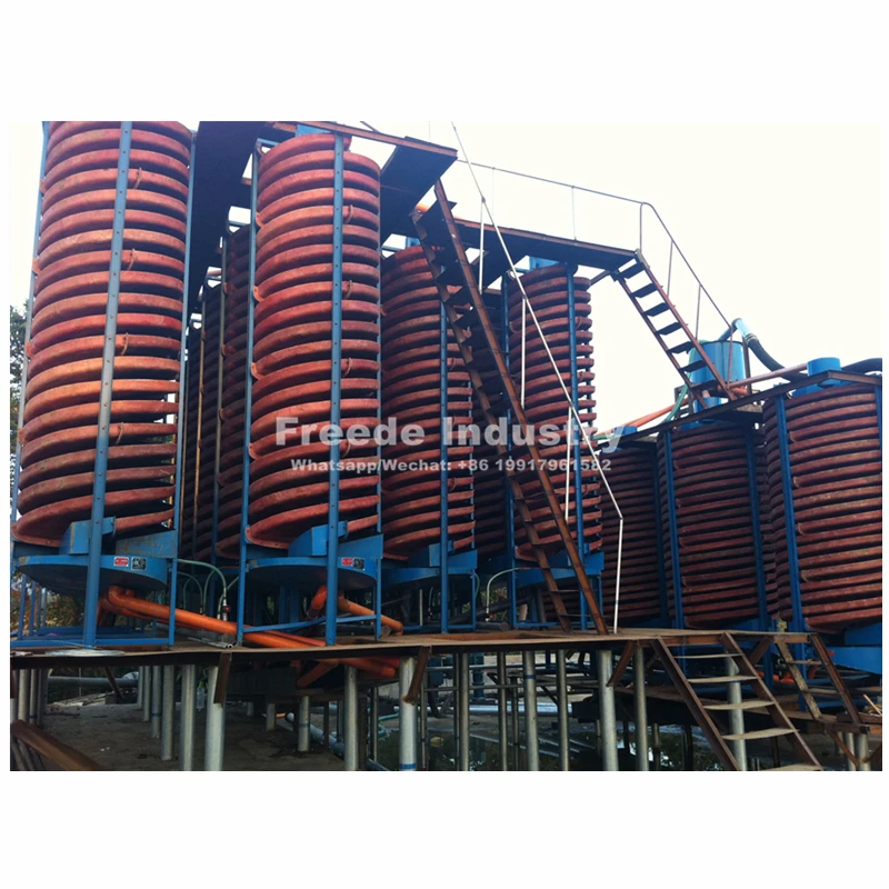 
Gold Washing Economical Ilmenite Spiral Chute with low price 