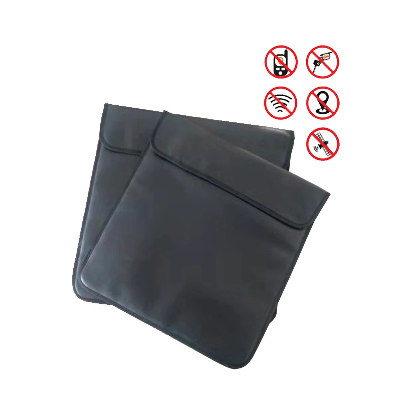 

Signal Blocking Anti-tracking Anti-spying Radiation protection RFID Blocking RF Shielding Faraday Bag for Laptop