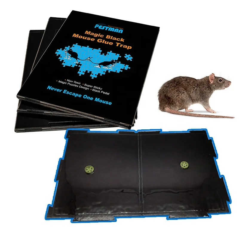 

Pestman Rat Trap Glue Boards Reusable Catch Mouse Rat Glue Pest Control Cardboard Rat Glue Board