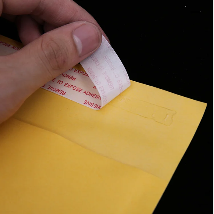 High Quality Shipping Envelope Design Bubble Plastic Orange Poly Bubble