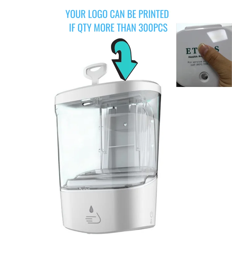 Hotel Waterproof Battery Operated Intelligent Sensor No Touch Automatic Soap Dispenser
