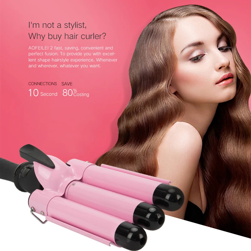 3 Barrels Hair Curling (4)