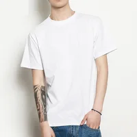 

New High Quality Custom Blank T-Shirts Men's O-Neck Short Sleeve Cotton T-Shirt