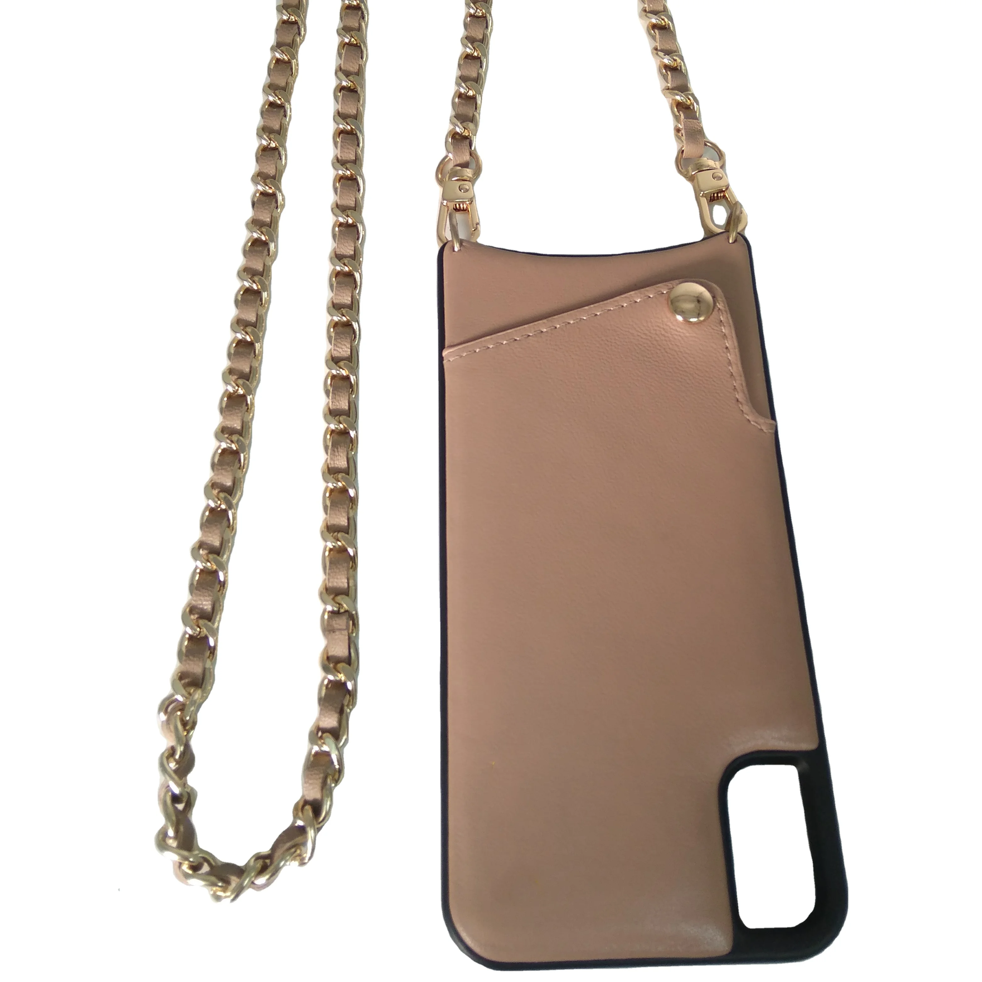 

2021 popular genuine leather Luxury Shockproof Mobile Phone Case Cover with Case Card Holder Hand Strap, Customized color