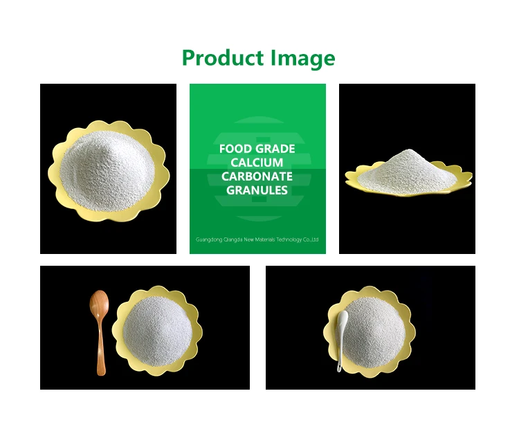 Healthy Food Additives Caco3 Light Food Grade Calcium Carbonate