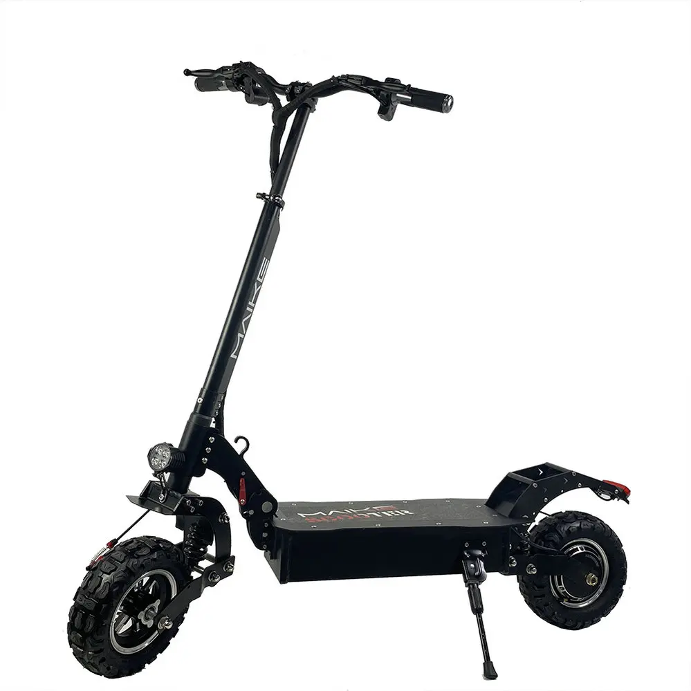

China wholesale cheap maike mk4 11 inch big wheel 1200w motor scooter folding 48v off road scooter electric adults