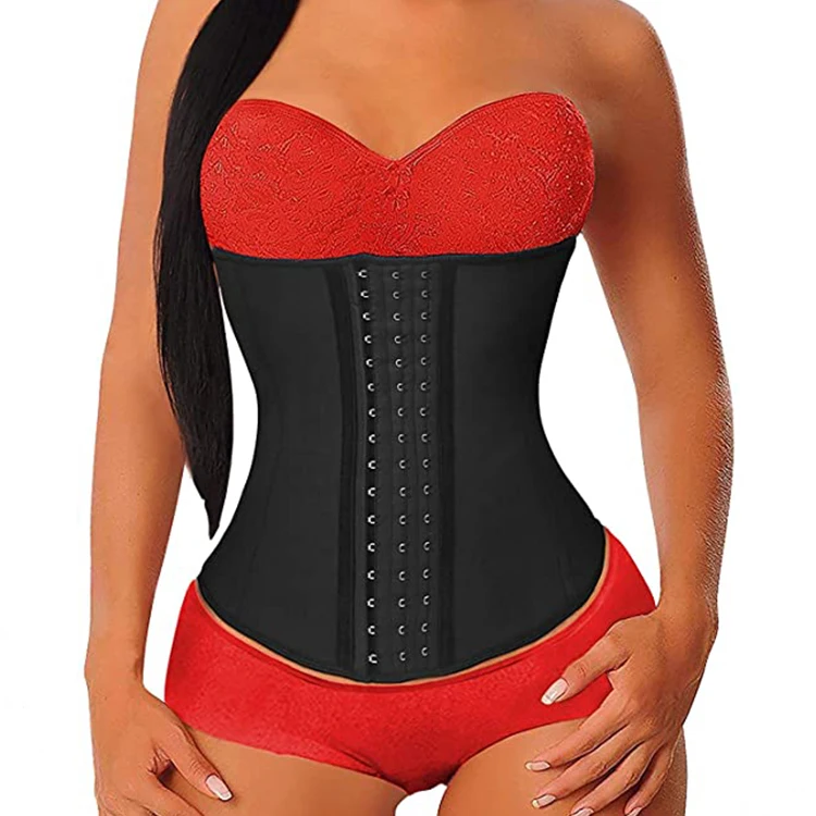 

Coset Waist Trainer Black Trending Producta New Body Shaper Bodysuit Black or Customized Color Customized Logo Accept 3--5 Day