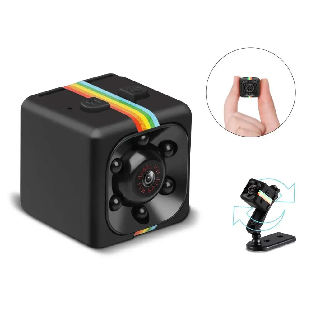 

Mini Hidden Camera 1080P Portable Small HD Nanny camera with Night Vision and Motion Detective for Home Car Office Indoor