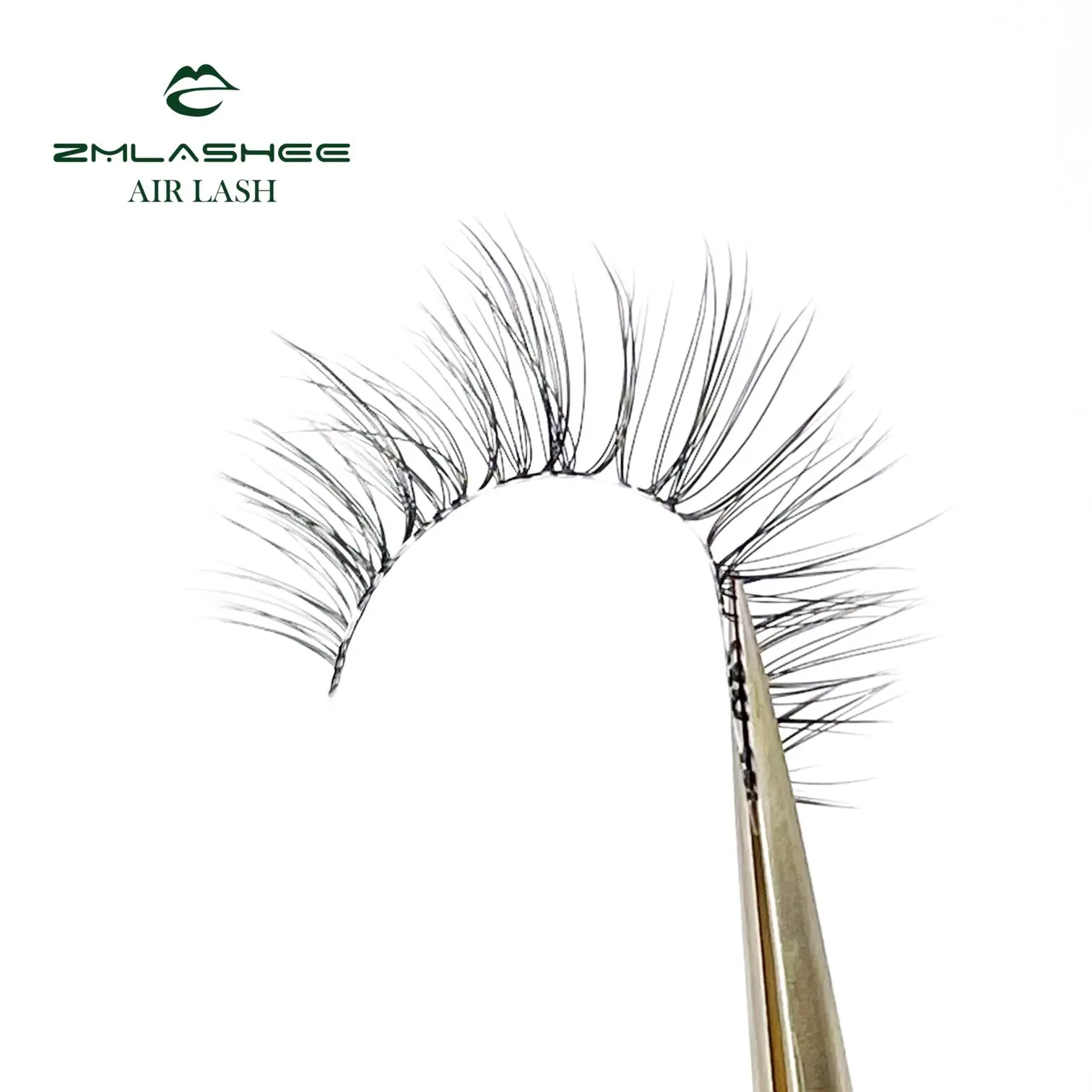 

New Arrival 8-15MM OEM Invisible Band Strip Eyelash Multilayer Effect clear band faux mink natural false eyelashes