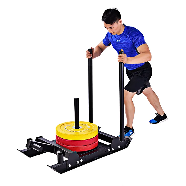 

Weight-Bearing Explosive Training Gym Push-Pull High Quality Weight Sled For Fitness, Black or customized