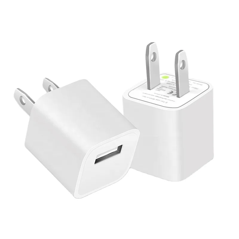 

Mini Charger US Plug Power For Iphone For Ipad Device Charger Adapter Mobile Phone Universal For Samsung For Xiaomi Charger, White