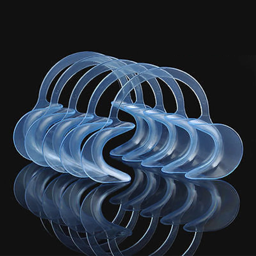 

Dental Practical Teeth Whitening Cheek Retractor Safe And Simple, Blue. clear. pink. yellow
