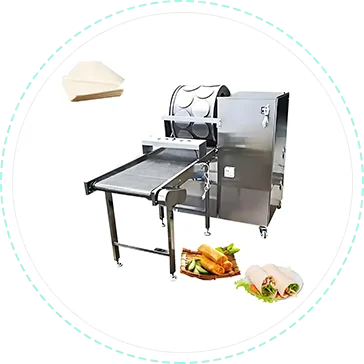 Spring roll skin machine 