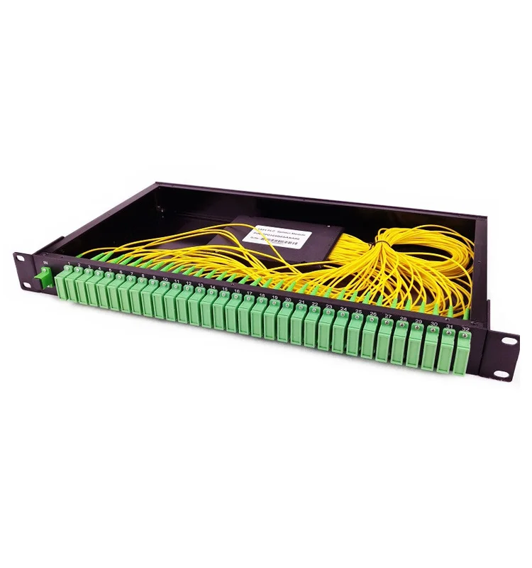 High Quality Rack Mount Optical Splitter 2 32 Plc Splitter With Sc Connector Buy 2 32 Plc