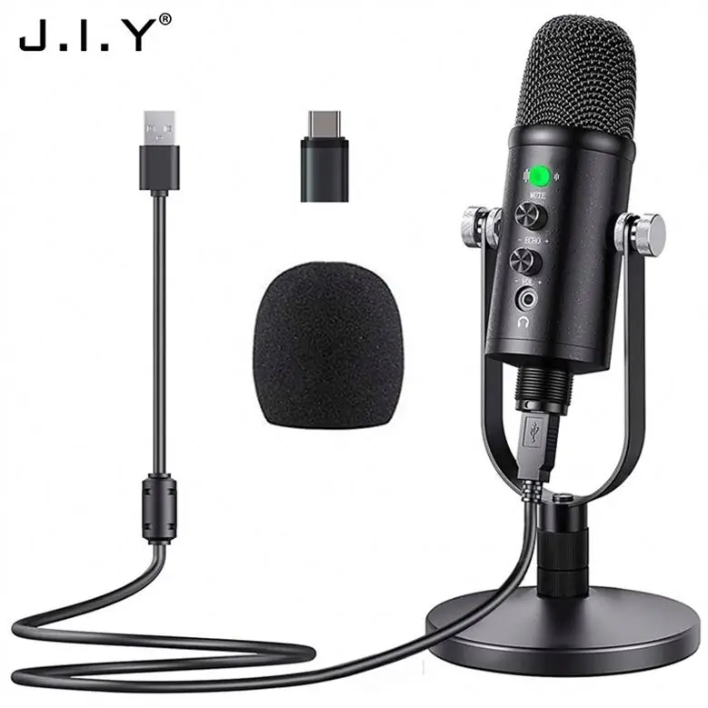 

BM-86 Best Price Professional Condenser Microphone Studio Recording Kit With Usb Microphone, Black
