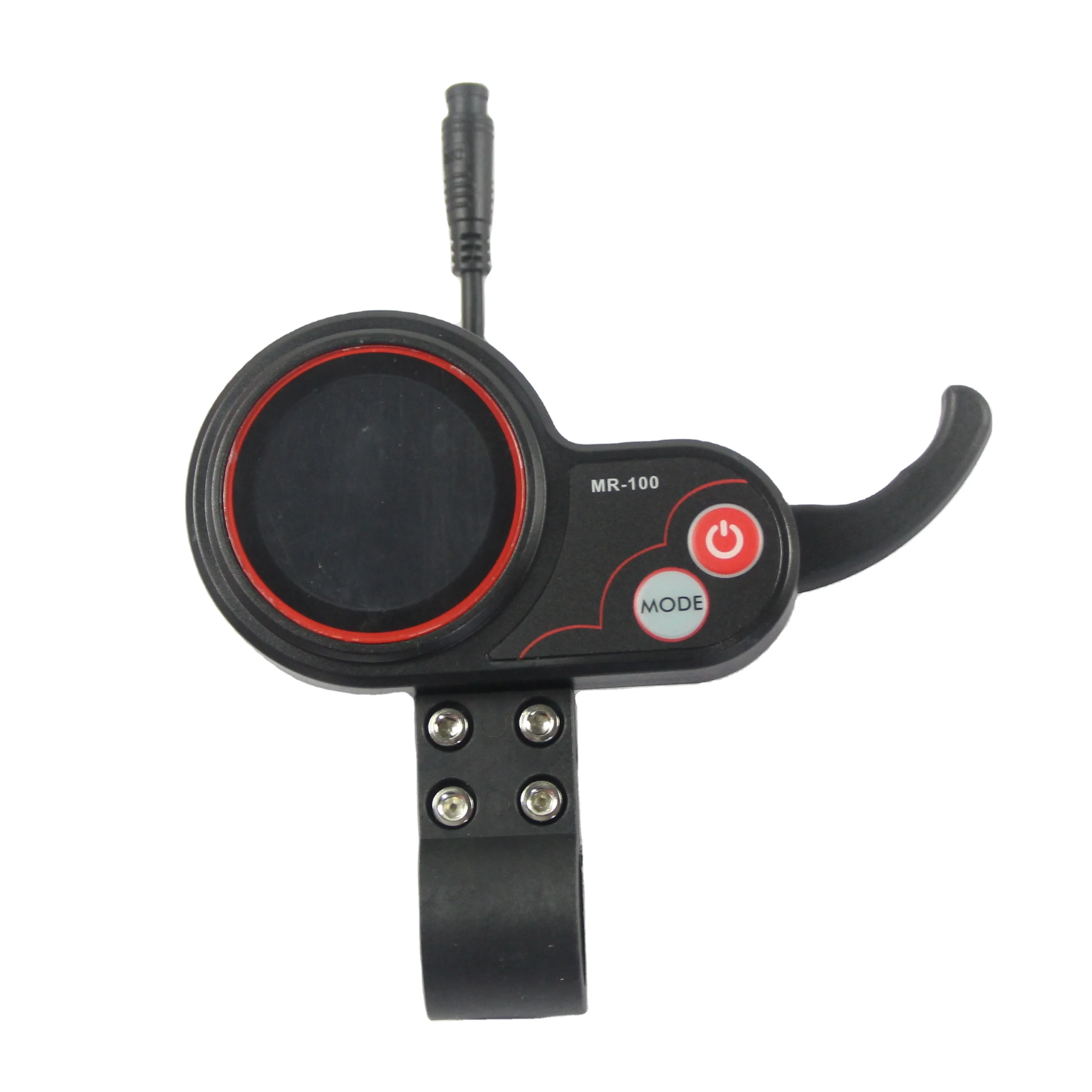 

LCD Color Screen Electric Scooter Spare Parts Accelerator Three speed transmission Display Instrument Capable of charging phone