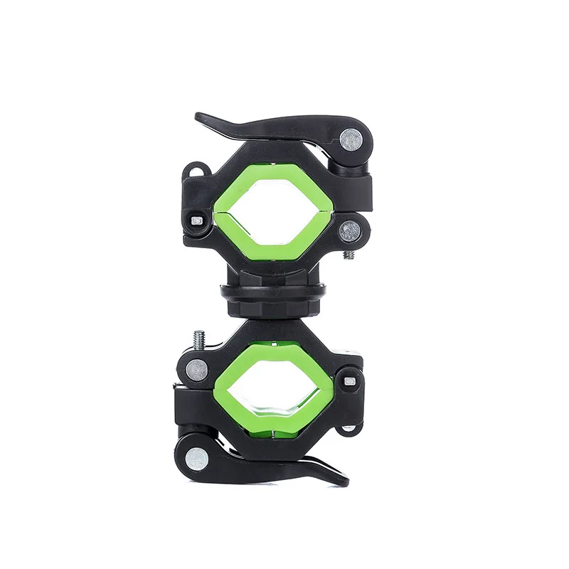 

Cool Cycling Bike Bicycle Light Flashlight Clamp Torch Clip Stand Holder 360 Degree Rotation Grip Mount Bracket, 4 colors