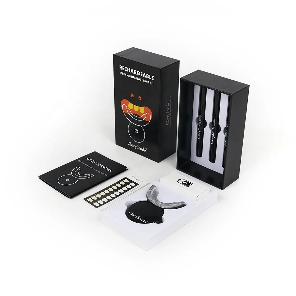 

Wholesale GlorySmile Professional Home Use Rechargeable Led Teeth Whitening Kit Private Label