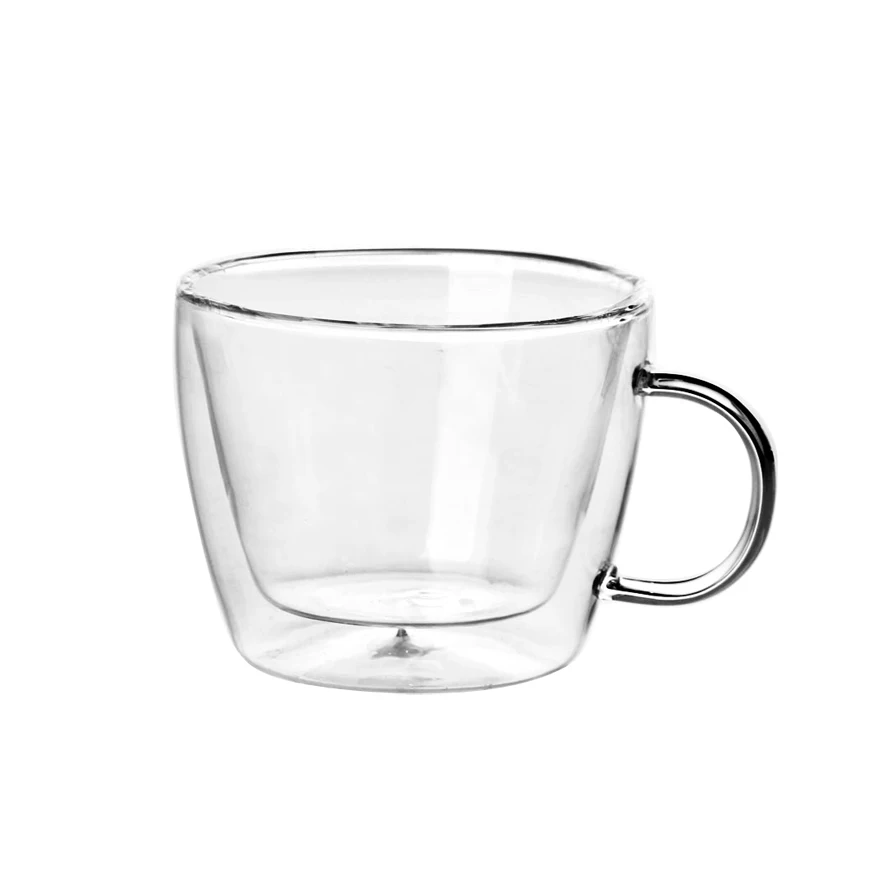 thermal glass tea cup