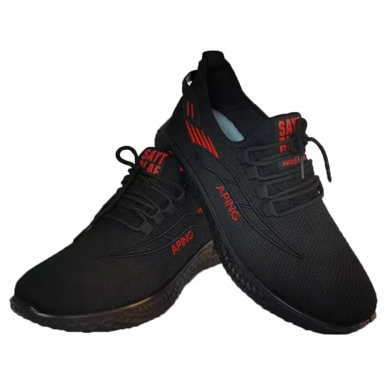 

Sports shoes for men low price new style work casual running shoes men, Black grey