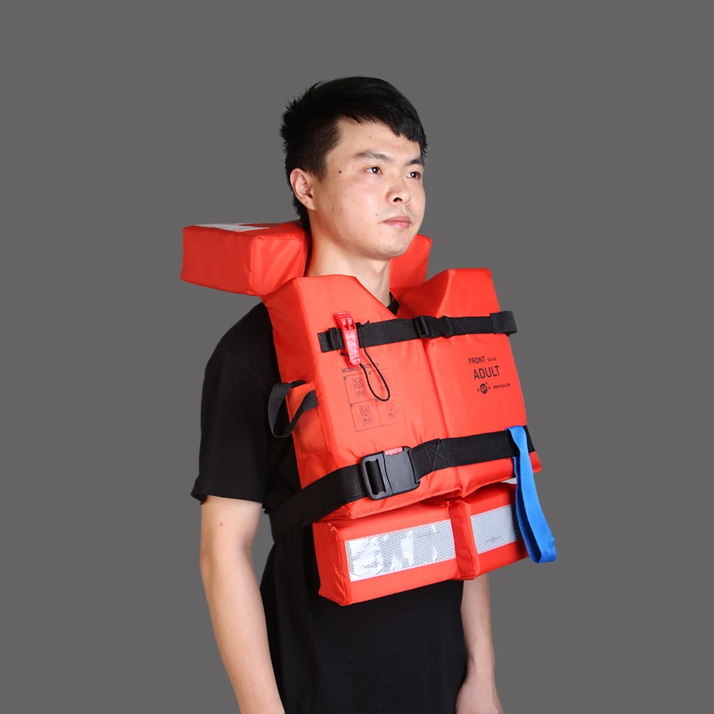 
oversize Foldable smallest Volume foam life jacket for Ship and oil gas platform 