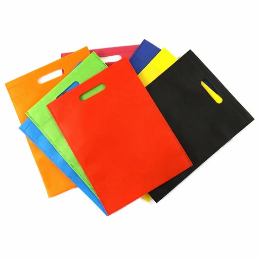 

Popular Sale D-cut Bag Nonwoven Bag D Cut Non-woven Bags, Customized color