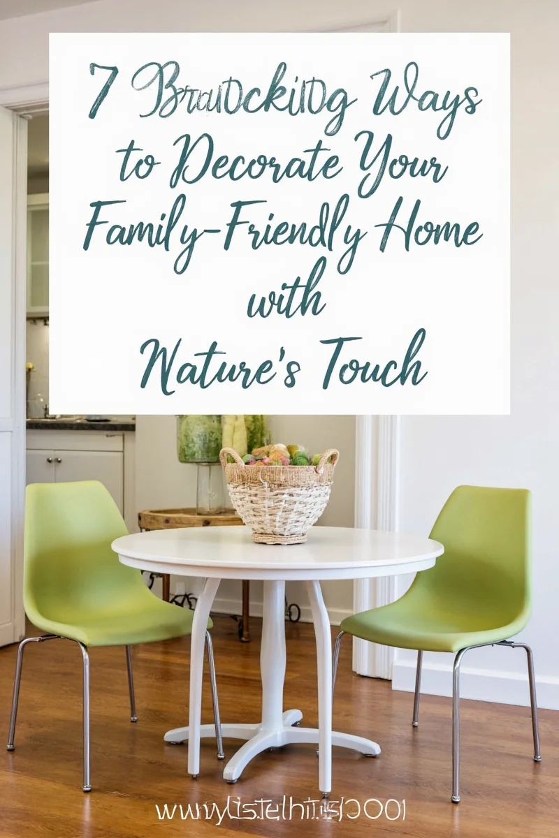branching out 7 playful practical ways to decorate your family friendly home with nature s touch