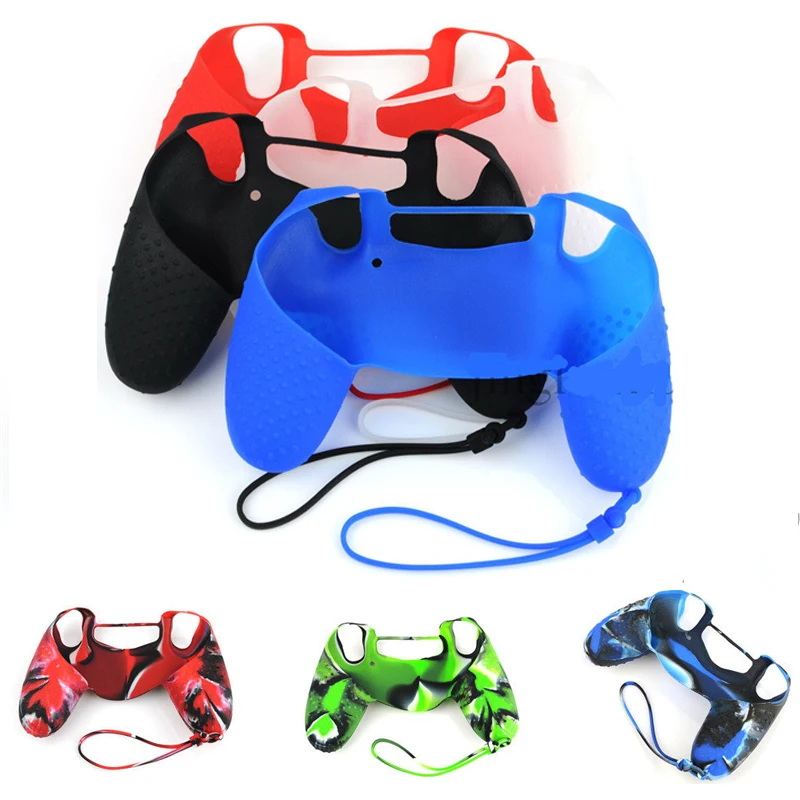 

Silicone Case For Playstation 4 ps4 controller case Non-slip Skin for Dualshock 4 ps4 Gamepad protector Silicone PS4