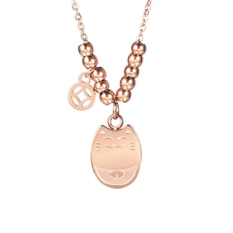 

Hot Stainless Steel Rose Gold Plated Choker Necklace Jewelry
