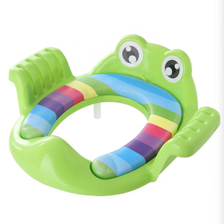 

Promotional brilliant colors and easy cleaning potty training kids toilet seat cartoon modeling
