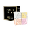Easy Makeup Face Foundation concealer highlighter loose powder setting with matte and glow effect