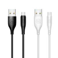 

USAMS Newest high portable Fast black Charging Micro Cheapest USB power Cable for Samsung