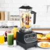 2L plastic unbreakable horizontal ribbon milk baby food maker and blender
