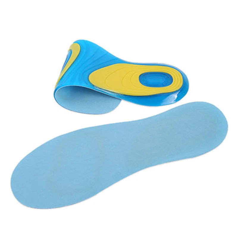 

Sports Massaging Silicone Gel Arch Support Insoles Orthopedic Plantar Running Insoles, Customized