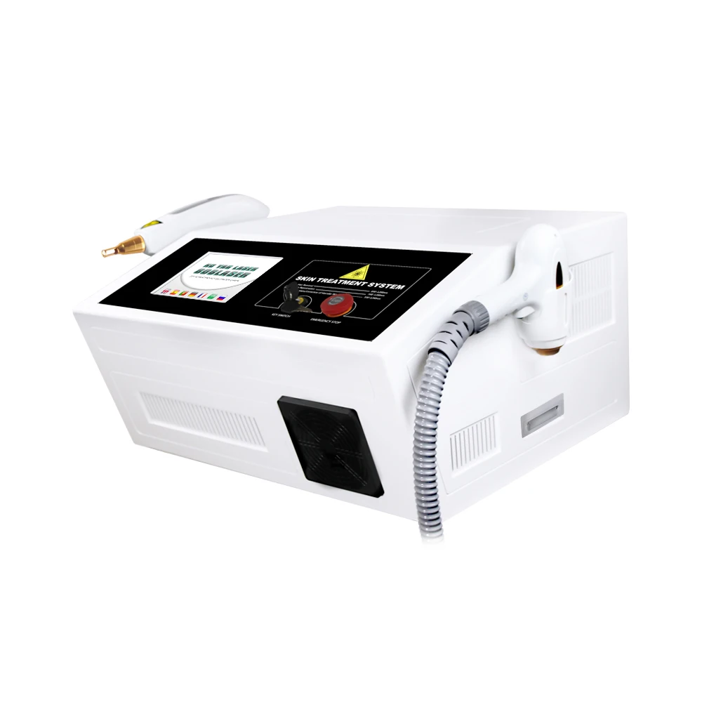 

tattoo q switch q-switch nd yag machine permanent hair removal by laser, White