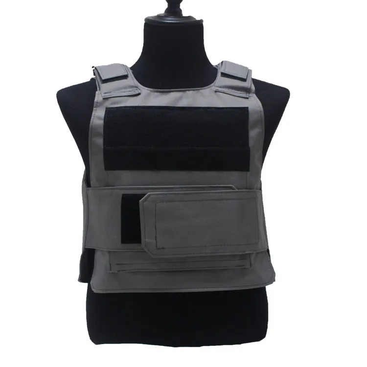 

GUJIA Chalecos Tacticos Halloween Costume Party Tactical plate carrier sport cros fit training body building fitness weight vest, Black/custom