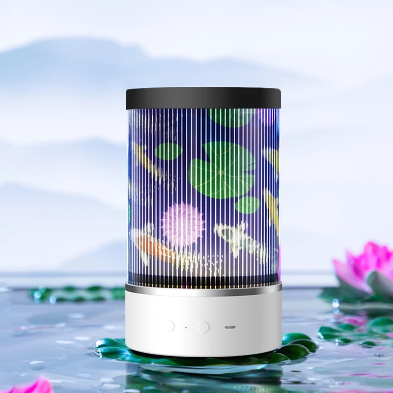 
15-Colors Moving Animated Night Light,Starlight Projection Lamp Moving Christmas Deer, Wolf, Fire-Breathing Dragon Unique Gift 