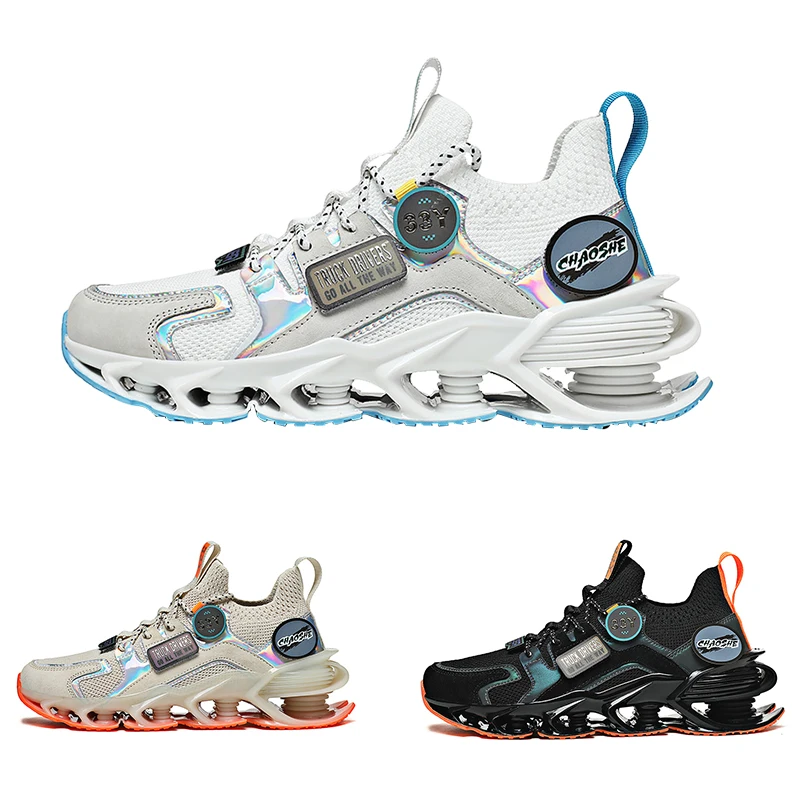 

Men Cushioning Running Shoes A003 Hollowed Sole Trainers Comfortable Fashion Trend Athletic Sneakers
