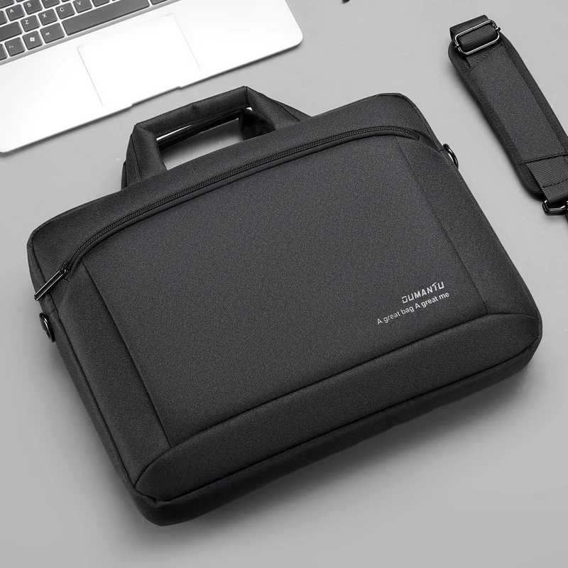 

Business office laptop bag briefcases handbags waterproof cloth custom high quality One Shoulder Messenger portable business bag, Five colors