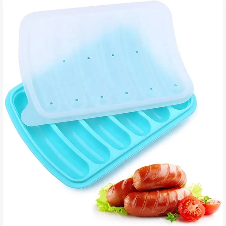 

Non-sti Silicone Sausage Mold, Diy Handmade Hot Dog Mold, Ice Cube Tray Bread Chocolate Cake Mold