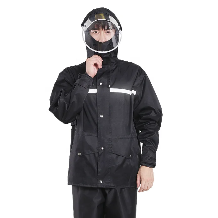 
Tianwang High Quality Rain Coat for Adult Men Motorcycle Rain Suit Waterproof Raincoat 