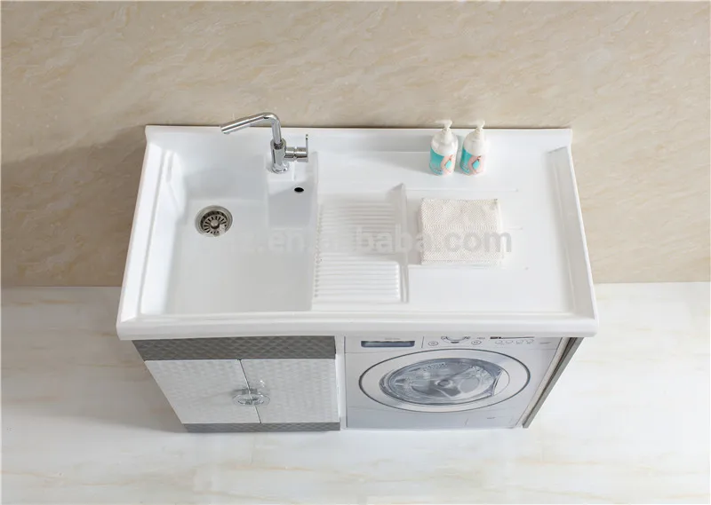 Mueble De Baño Moderno De Acero Inoxidable,Tocador De Baño Para