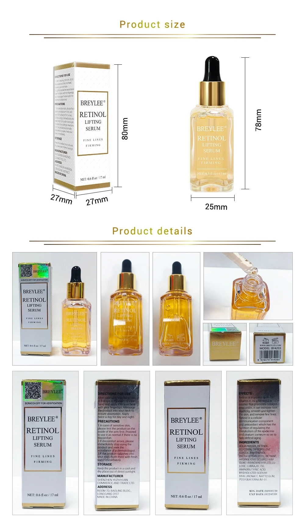 manfaat breylee pore minimizer serum