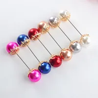 

2019 Hot Fashion Ladies Double Head Pearls Brooches Jewelry Accessories Brooches