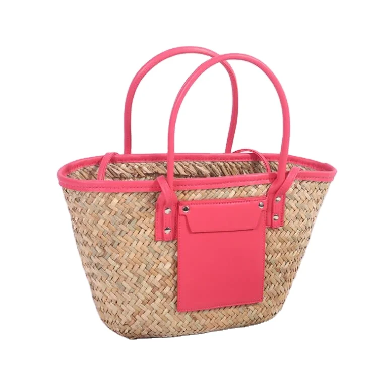 

NEW Capacity Straw Bags seagrass Moroccan New Beach Straw Bag Famous Brand Women Rattan Bag