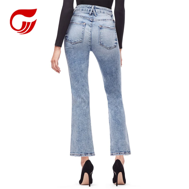 tight pants with flare leg