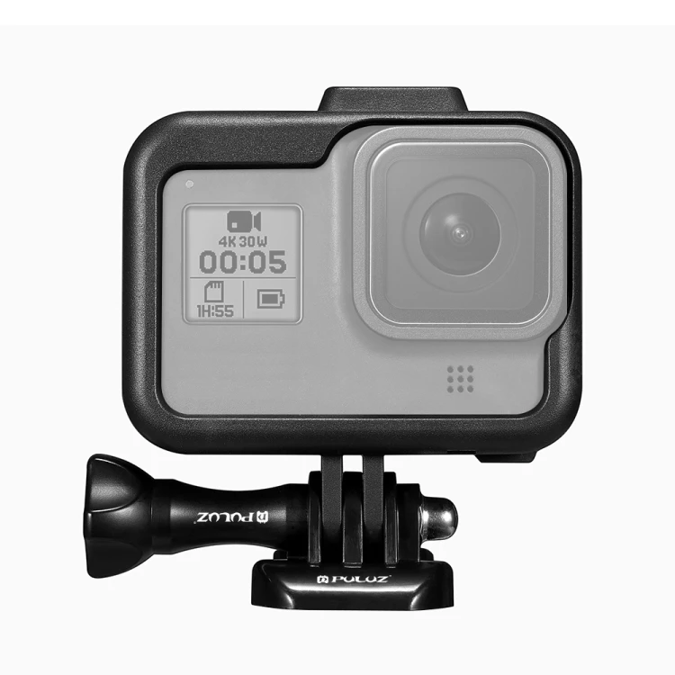 

Hot Selling PULUZ for GoPro HERO8 Black Standard Border ABS Plastic Frame Mount Protective Case
