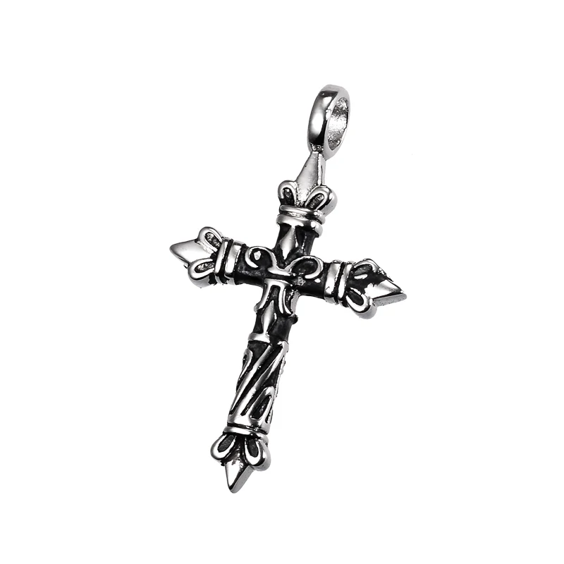 

Gothic cross pendant stainless steel jewelry for men and women on sale