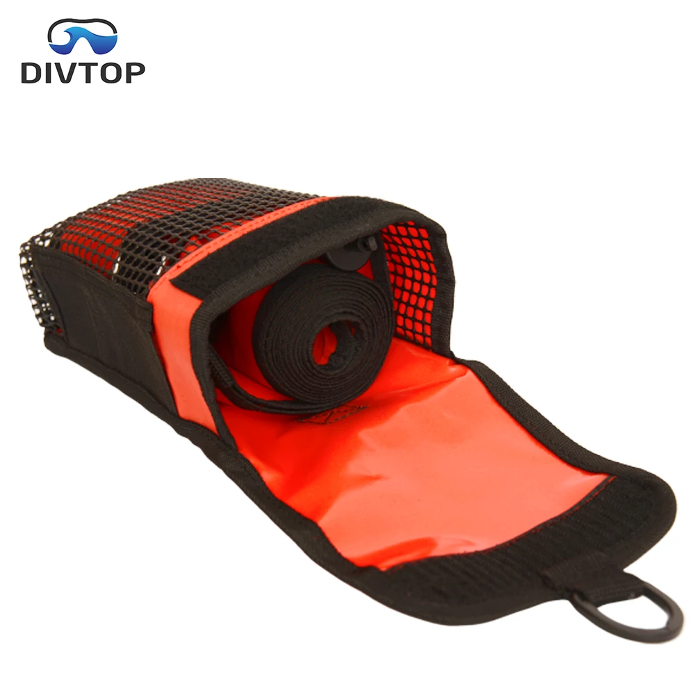 Mesh Gear Bag for Scuba Diving Reel & SMB Safety Marker Buoy Gear Equipment 